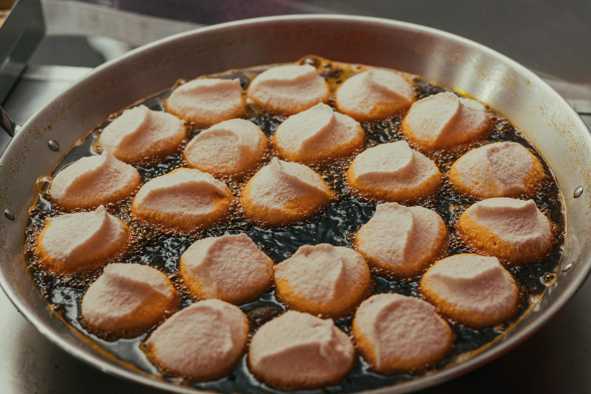 Cooking Food on Pan